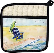 Betsy Drake PT398 Parrot Pot Holder