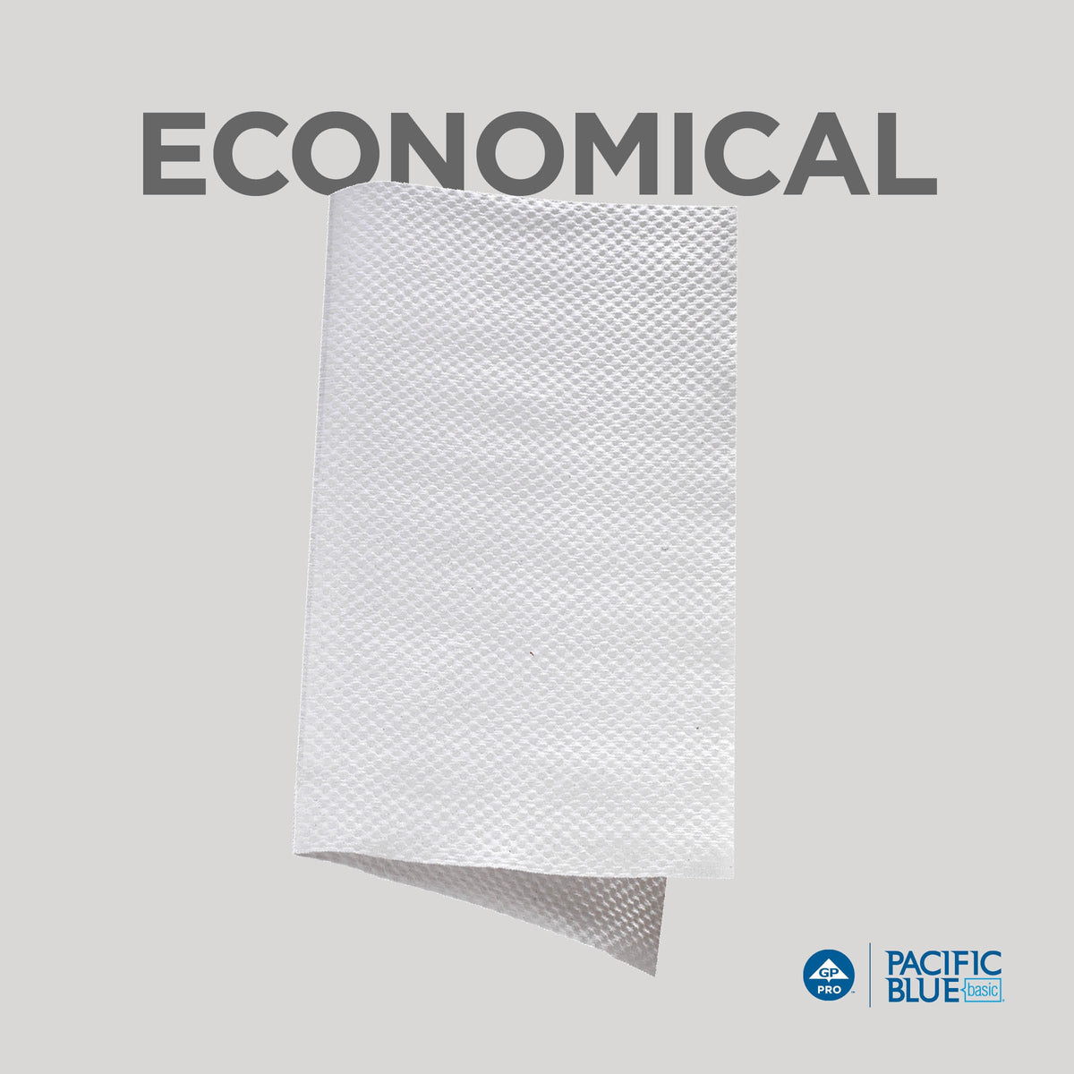 Pacific Blue Basic S-Fold Recycled Paper Towels (Previously Branded Envision) by GP PRO (Georgia-Pacific) – 250 Count (Pack of 16), Paper, White, Pack of 16, Model 20904