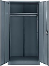 Global Industrial Wardrobe Storage Cabinet with Garment Rod, Steel