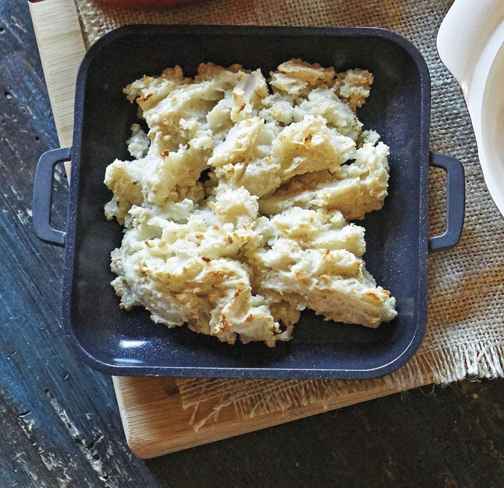 GET 0.31 Quart / Square / Red / White Dutch Ovens