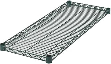 Winco 18" x 42" Wire Utility Shelf for Restaurants and Storage, Epoxy Coated