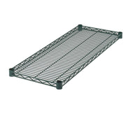 18" x 54" Wire Utility Shelf for Restaurants and Storage by Winco – 18" x 54", Stainless Steel, Green, Model VEX-1854