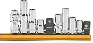 GEARWRENCH 10 Piece 1/4" & 3/8" Drive 6 Point 10mm Socket Set | 80319