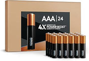 DURACELL Optimum AAA Batteries 24 Count with POWER BOOST Ingredients, Re-closable Pack for a Quick, Easy Access and Organized Storage