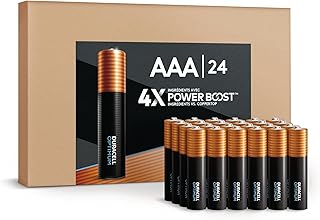 DURACELL Optimum AAA Batteries 24 Count with POWER BOOST Ingredients, Re-closable Pack for a Quick, Easy Access and Organized Storage
