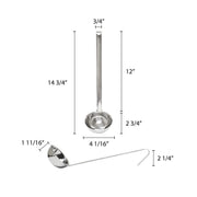Thunder Group Medium / Metallic / Classic Soup Ladles