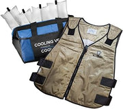 OccuNomix TechKewl Phase Change Cooling Vest Blue