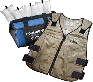 OccuNomix TechKewl Phase Change Cooling Vest Blue