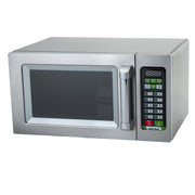 Winco .9 Cubic Feet / 1,000 W (Touch) / Silver Countertop Microwave Ovens