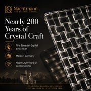 Dancing Stars Bossa Nova Crystal Plate by Nachtmann – 11", 0 milliliters, Crystal, White, Model 0081398-0