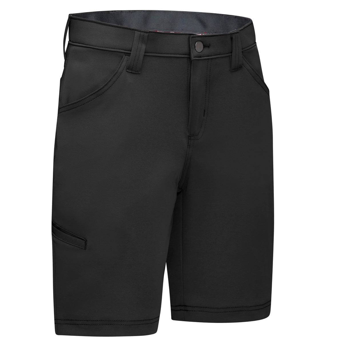 Women's Cooling Work Short by Red Kap – Polyester, Black, Model TPW3BK 14 095