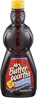 Mrs. Butterworth's Sugar Free Pancake Syrup 24 oz (Pack of 12)
