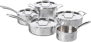 Cuisinart HTP-9 Cookware Set, Stainless Steel, Medium