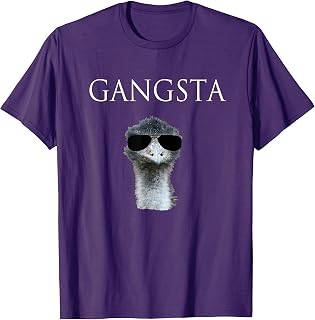 Emu Bird T Shirt Gift Idea Emu Animal Shirt Flightless Bird T-Shirt