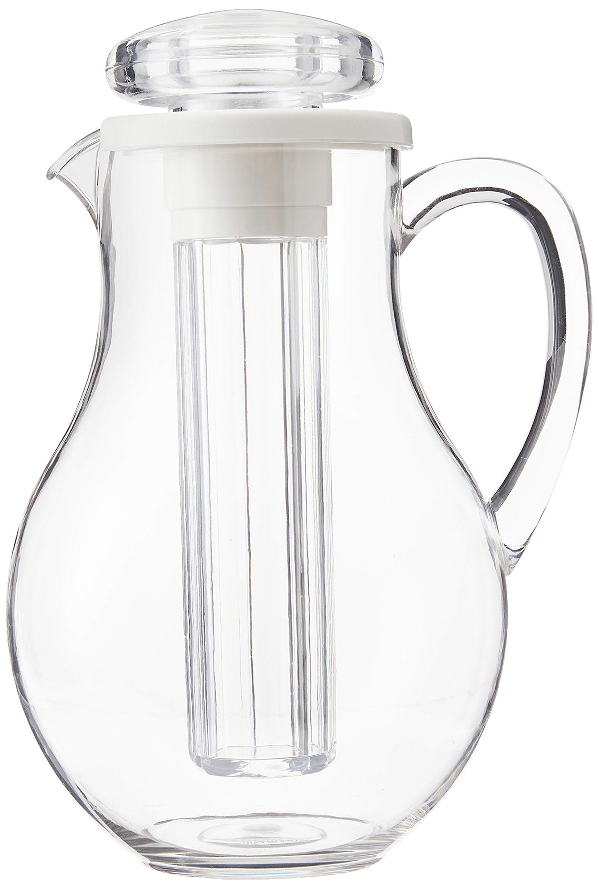 64 oz Clear Plastic Commercial Pitcher by Winco – 64 Ounces, Polycarbonate (PC), Clear, Model WPIT-19