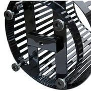 Global Industrial 36 Gallon Outdoor Heavy-Duty Slatted Steel Trash Can – Product Details