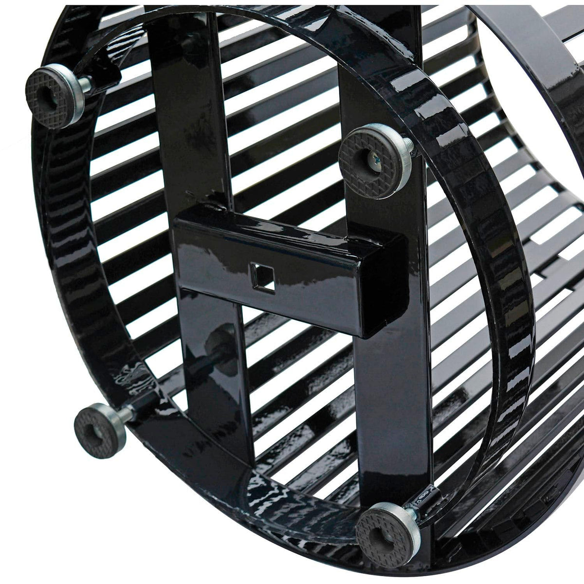 Global Industrial 36 Gallon Outdoor Heavy-Duty Slatted Steel Trash Can – Product Details