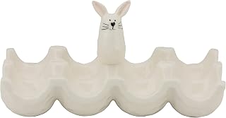 10 Strawberry Street Bunny Egg Crate Serving Platter