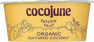 Cocojune Yogurt Coconut Cultures Passion Fruit Organic, 4 Ounce