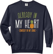 IVF Transfer Day Pineapple Vitro Infertility Awareness Comfort Colors Adult Sweatshirt