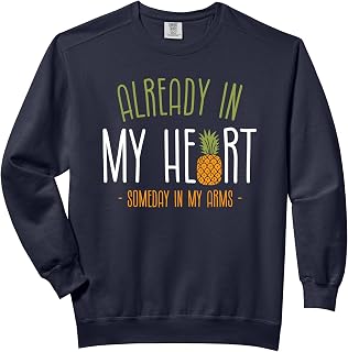 IVF Transfer Day Pineapple Vitro Infertility Awareness Comfort Colors Adult Sweatshirt