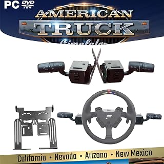Obokidlyamor Simulator Turn Signal Wiper Light Combination Switch for FANATEC CSL DD or DD PPRO Base Steering Wheel American Truck Simulator (For FANATEC CSL DD or DD PPRO Base)
