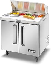 Migali C-SP36-10-HC 36″ – 8 Pans, Sandwich Prep Table