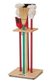 Housecleaning Rack by Jonti-Craft – 11 inches x 11 inches x 18 inches, Wood, Model 2060JC