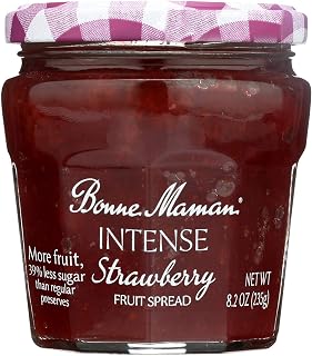 Bonne Maman Fruit Spread - Strawberry Fruit Spread - Case Of 6-8.2 Oz.