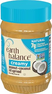 Earth Balance Creamy Peanut and Coconut Oil Spread, 16 oz.