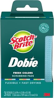 Scotch-Brite Dobie Colors Pads, 24 Pack