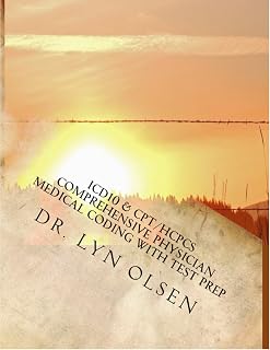 ICD10 & CPT/HCPCS Comprehensive Physician Medical Coding with Test Prep