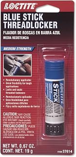 Loctite 37614-6PK Blue Medium Strength Thread Locker - 19 Grams Stick, (Pack of 6)