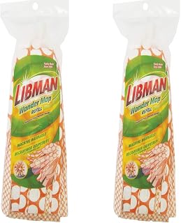 Libman Wonder 5.2 in. W x 10.6 in. L Nylon Mop Refill 1 pk