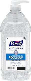 Purell Advanced Hand Sanitizer Refreshing Gel, Clean Scent, 2-Liter Pump Bottle (Pack of 1) - 9625-04