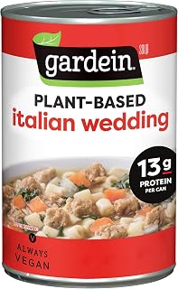 gardein Plant-Based Meatball Italian Wedding Soup, Vegan, 15 oz. (Pack of 5)