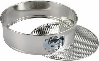 Winco Spring Form Cake Pan with Loose Bottom, 8-Inch, Medium, Tin