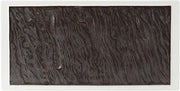 Tuxton China GKP-554 Plate, 16" x 8", Rectangular, Narrow Rim, Textured, Microwave and Dishwasher Safe, Oven Proof, Fully Vitrified, Kona, Lava/Porcelain White