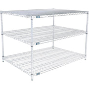 3 Shelf by Global Industrial – Alloy Steel, Silver, Model 30483C3