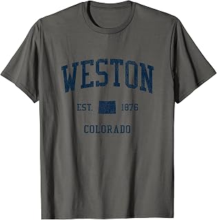 Weston CO Vintage Athletic Sports JSN1 T-Shirt