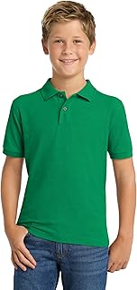 Port Authority Youth Silk Touch Polo