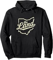 Retro "The Land" Cleveland Ohio Classic Throwback Souvenir Pullover Hoodie