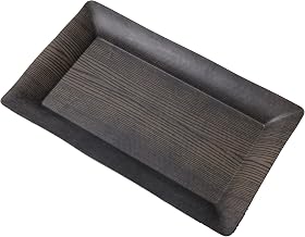 American Metalcraft WMEL23 Melamine Platter, Walnut Md