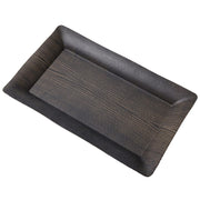 Melamine Platter by American Metalcraft – Large, Melamine, Black, Model WMEL23