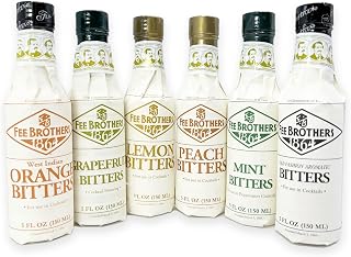 Fee Brothers Bar Cocktail Bitters - Set of 6…