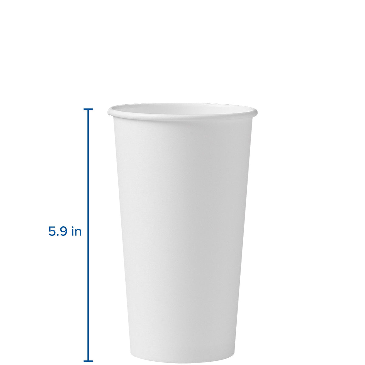 SOLO 600 Count (Pack of 1) / White / Modern Cups