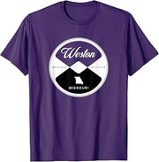 Weston Missouri MO Circle Vintage State Graphic T-Shirt