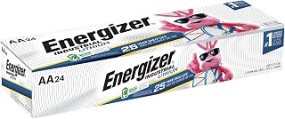Energizer Industrial Lithium AA Batteries, Pack of 24 Batteries, L91