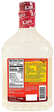Light Corn Syrup with Real Vanilla by KARO – 32 Fl Oz (Pack of 1)