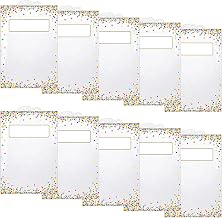 Ashley Productions Hanging Confetti Pattern Storage/Book Bag, 11" x 16", 5 Per Pack, 2 Packs